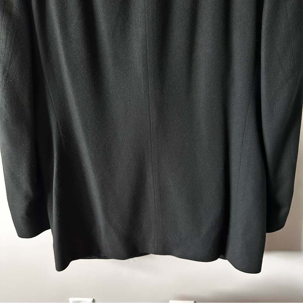 Bill Blass Blazer Men's 44L Black Single Breasted 3 Button 100% Cashmere - Picture 7 of 15
